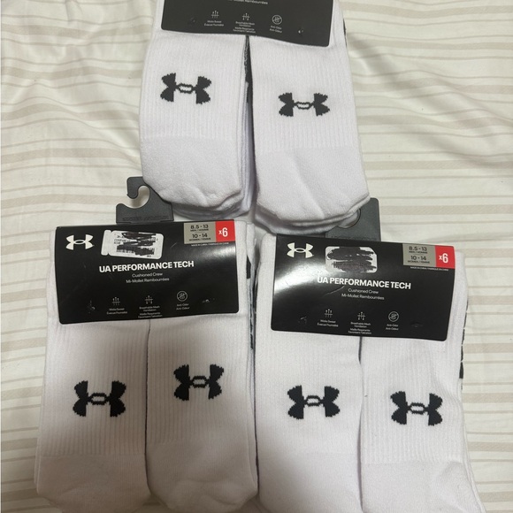 18 Pairs men’s Under Armour Men's crew socks - Picture 1 of 3